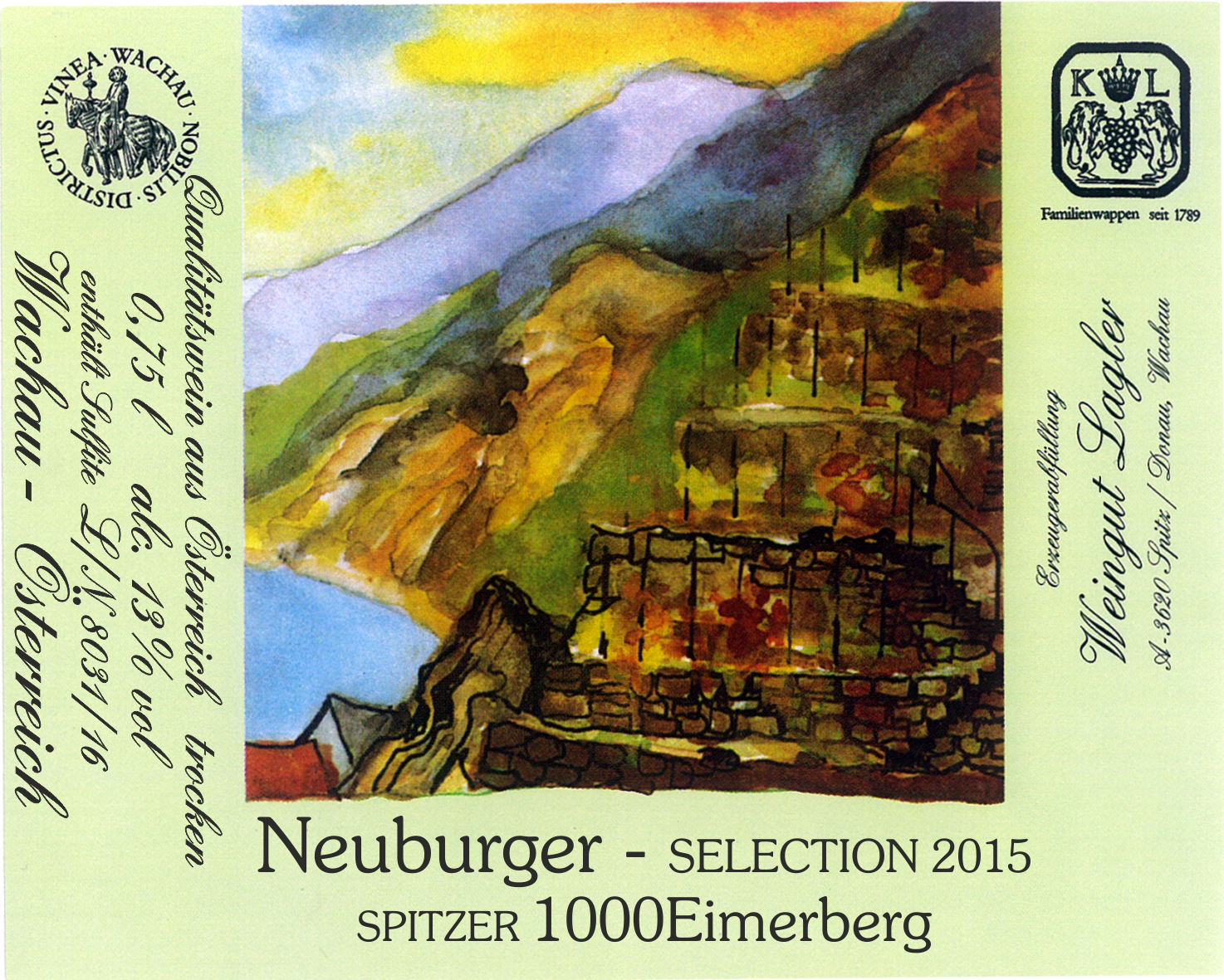 Neuburger 1000Eimerberg Selection 2015